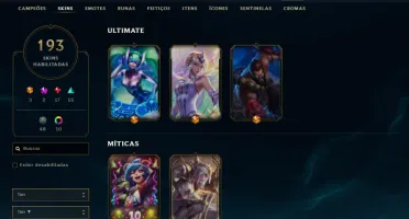 Conta lol platina