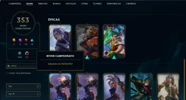 Conta Muito Top De League Of Legends