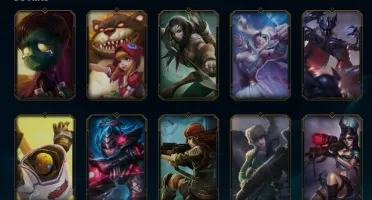 Vendo Conta LOL Unranked com 117 Skins habilitadas.