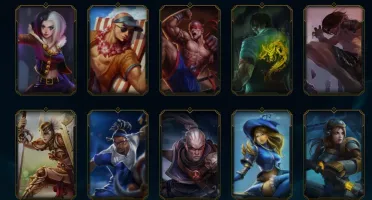 Vendo Conta LOL Unranked com 117 Skins habilitadas.