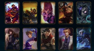 Vendo Conta LOL Unranked com 117 Skins habilitadas.