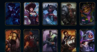 Vendo Conta LOL Unranked com 117 Skins habilitadas.