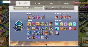 CV13 Quase FULL - CLASH OF CLANS