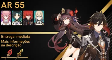 AR 55 Hutao + Homa + Zhongli + Xiao + Yae Miko ++++