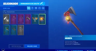 CONTA FORTNITE BÁSICA 10 SKINS