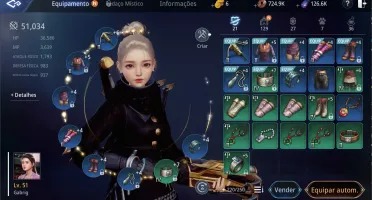 Conta Mir4 lvl 47 46k pp
