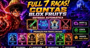 Lvl 2800 + God + Cdk + Sg + 7 Raças V4 Full Gear+Kitsune