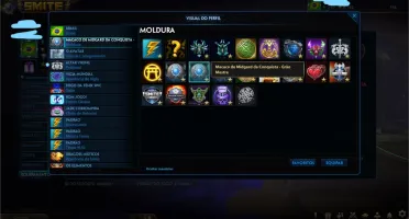Conta Smite / Com borda de GM Duel e GM Conquest