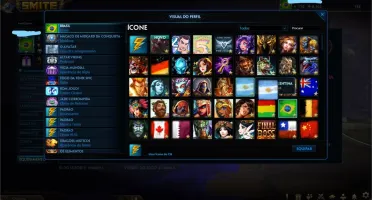Conta Smite / Com borda de GM Duel e GM Conquest