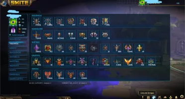 Conta Smite / Com borda de GM Duel e GM Conquest