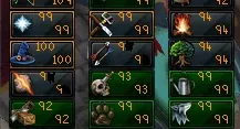 Conta RS3 Total Lv: 2726