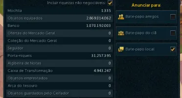 Conta RS3 Total Lv: 2726