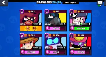 Conta Brawl stars mais de 13k troféus