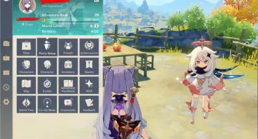 Conta Genshin Impact AR39 [Dilluc + Keqing + Jean + Klee]