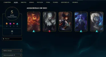 CONTA DIAMANTE 3 LOL