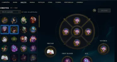 CONTA DIAMANTE 3 LOL