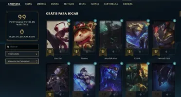 Conta lol platina 4, wr alto