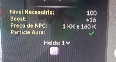 Conta wingeon 231 servidor mystic