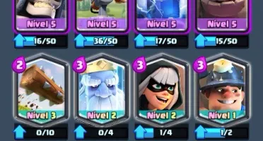 Conta clash arena 12,nível 12