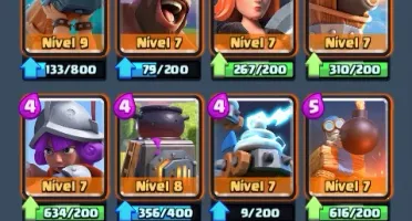 Conta clash arena 12,nível 12