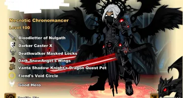 Conta AQW 15 anos, Member, Upholder, Chronomancer, 8 Baús