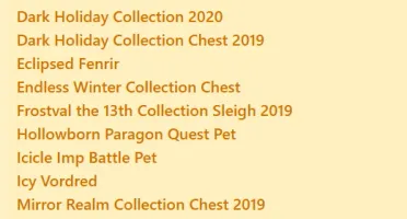 Conta AQW 15 anos, Member, Upholder, Chronomancer, 8 Baús