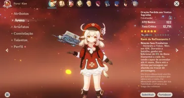 AR15 Klee + Oração Perdida