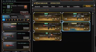 Conta Marechal (5 vips, CP de TOP100, Sakura e mais)