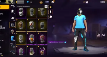 Conta nível 72, 11k de like, barbinha, sombra roxa