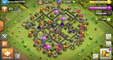 Vendo conta Clash of Clans CV9