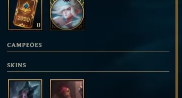 Conta Ouro 3 LoL, Level 56, 24 Skins, 37 Campeões, Espólios