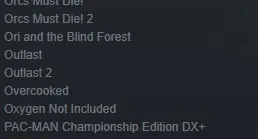 CONTA STEAM 260 JOGOS