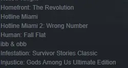 CONTA STEAM 260 JOGOS