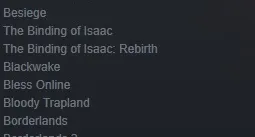 CONTA STEAM 260 JOGOS