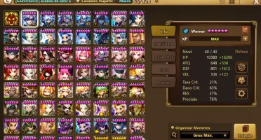 Conta Sumoners WAr Global C3/J1/J3 3lds