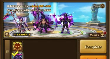 Conta Sumoners WAr Global C3/J1/J3 3lds