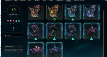 Conta Lol Platina, 13 Skins, 1 Mítica, Honra 5, Lvl 39