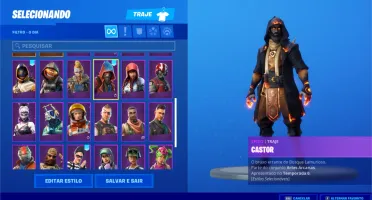 CONTA DE FORTNITE COM MUITAS SKINS
