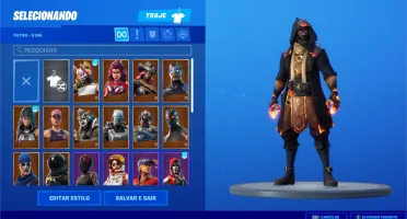 CONTA DE FORTNITE COM MUITAS SKINS