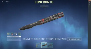 CONTA VALORANT COM BRINQUEDO,BUTTERFLY E OUTRAS SKINS/FACAS