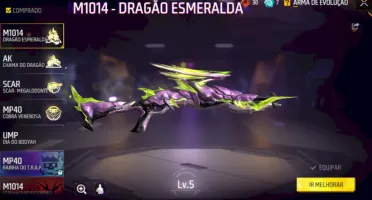 Conta FF nvl 71 com angelical vermelha