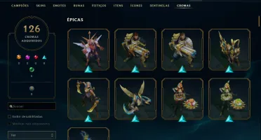 CONTA LEAGUE OF LEGENDS DESDE A SEASON 1