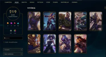 CONTA LEAGUE OF LEGENDS DESDE A SEASON 1