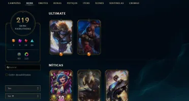 CONTA LEAGUE OF LEGENDS DESDE A SEASON 1