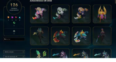 CONTA LEAGUE OF LEGENDS DESDE A SEASON 1