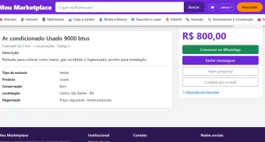 Marketplace de Classificados Estilo OLX em PHP