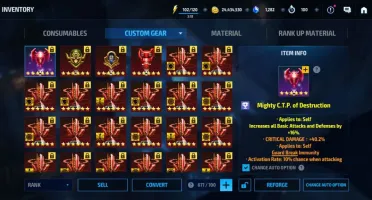 Conta Mobile de Marvel Future Fight - Ofertas