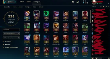 Conta no LOL prata 3