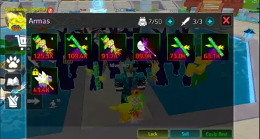 Conta no Roblox Weapon Fighting PC
