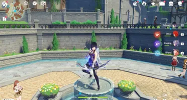 AR26 - Yelan + Aqua Simulacra + Diluc + Keqing